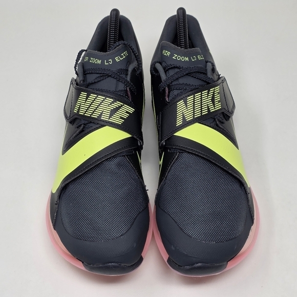 Nike Air Zoom Long Jump Elite Track Shoes Pink Black Men Size 4.5 CT0079-001 New